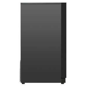 Refrigerated Back Bar 2 Glass Doors - Black Interior Dynasteel