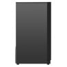 Refrigerated Back Bar 2 Glass Doors - Black Interior Dynasteel