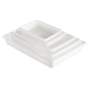 Bac Plat 10 L White