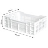 Kast 600 X 400 Aukudega 40L Valge - Gilac