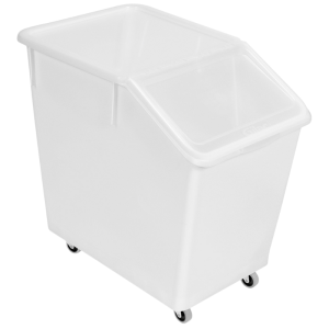 Koostisosade konteiner kaanega ja ratastega - 80 L