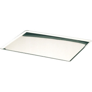 Plaat Pâtissière roostevabast terasest - 530 x 325 mm - Matfer