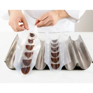 Plaque Tiles Stainless Steel - 350 x 300 mm - Matfer