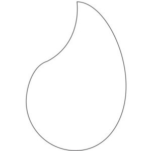 Polümeerist komakujuline lõikur - 90 x 58 mm - Matfer