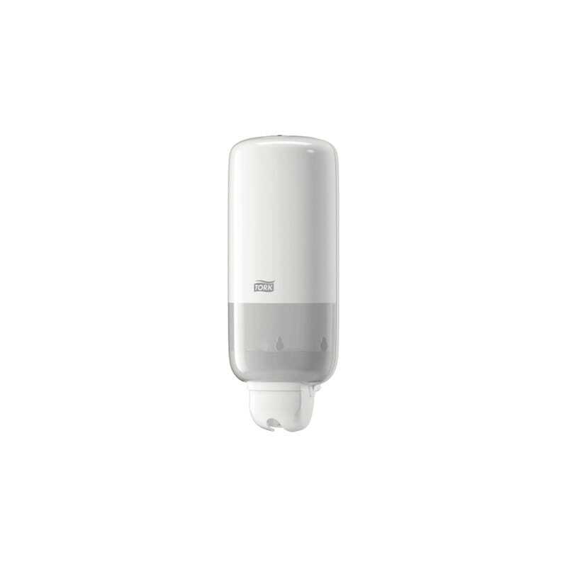 White Tork Elevation Liquid Soap Dispenser - Optimal hygiene and modern design White Tork Elevation Liquid Soap Dispenser - Optimal hygiene and modern design