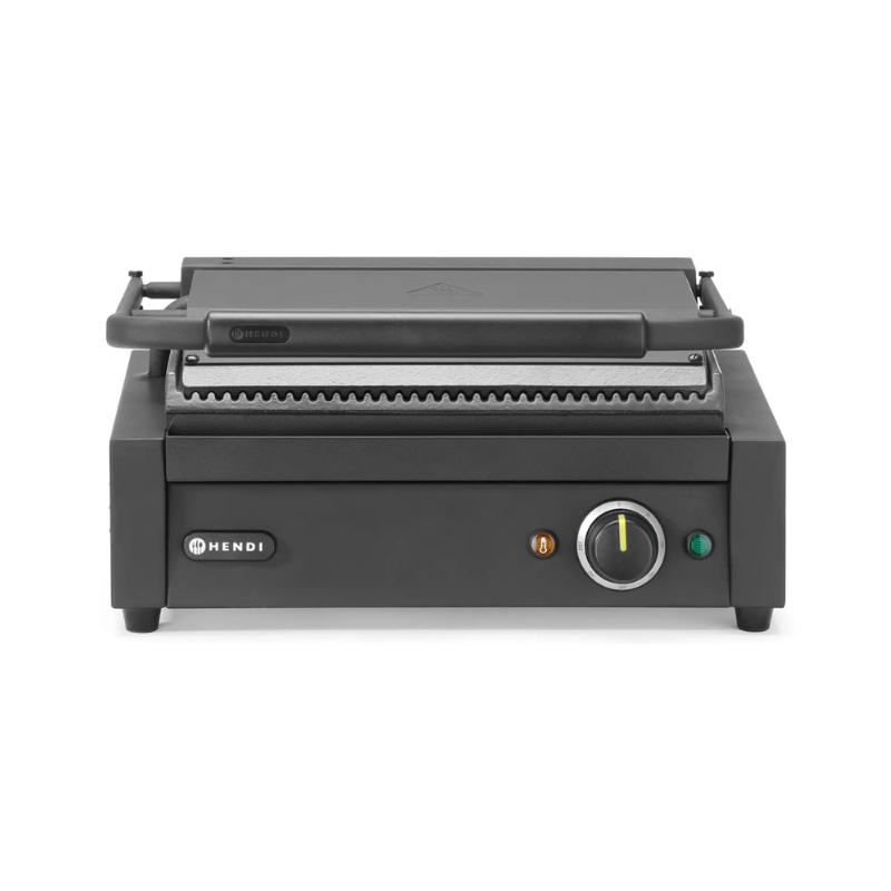 Grillkontakt - Rihveldatud plaadid - 340 x 235 mm - HENDI