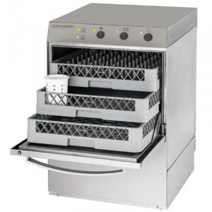 Professionaalne Nõudepesumasin Loputusvedeliku ja Pesuaine Doseerijaga - 50 x 50 cm