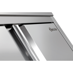 Professionaalne roostevabast terasest kõrge kapp Bartscher - Köögimööbel