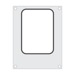 Tihendusalus käsitsi tihendajale - 187 x 137 mm - HENDI