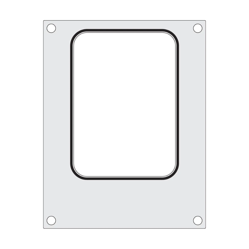 Tihendusalus käsitsi tihendajale - 187 x 137 mm - HENDI