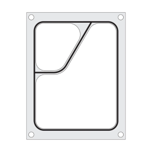 Colt-tihendimismatriits käsitsi tihendajale - 2 sektsiooni - HENDI