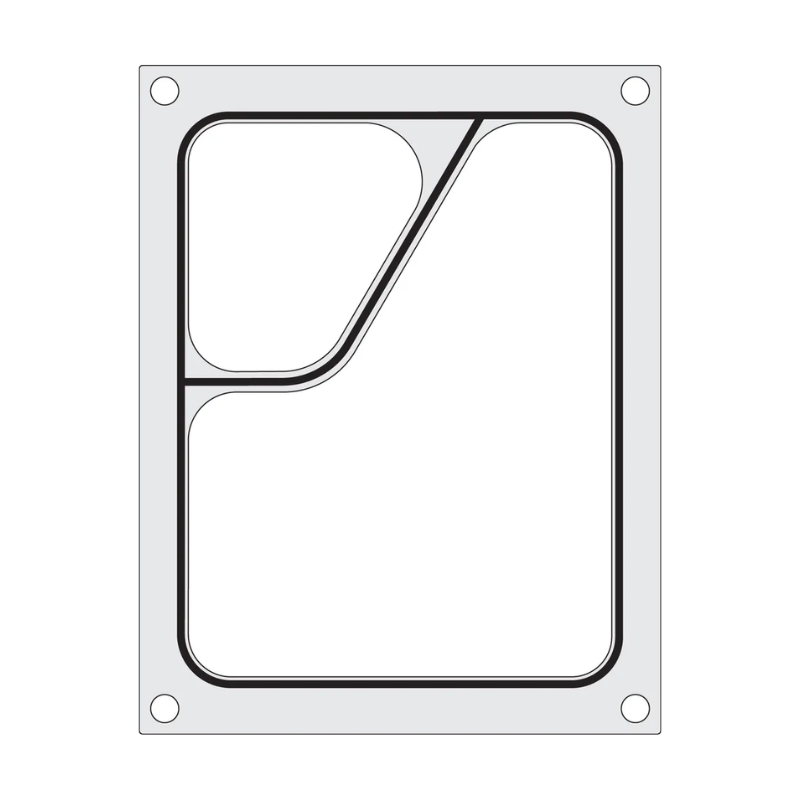 Colt-tihendimismatriits käsitsi tihendajale - 2 sektsiooni - HENDI