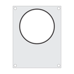 Tihendusalus käsitsi tihendajale - 1 ümmargune sektsioon - HENDI