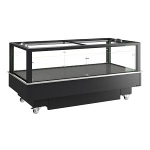 Külmik Sügavkülmik Klaaskaanega Must - 427 L - TEFCOLD