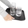 Non-Slip Rectangular Tray 405 x 305 Mm - Olympia KRISTALLON