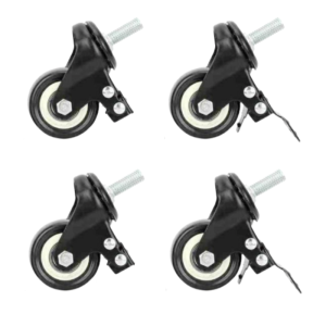 Rattad roostevabast terasest laudadele ja valamutele - Komplekt 4 - Dynasteel