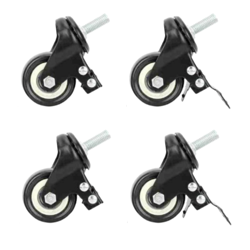 Roues pour Tables Inox et Plonges - Lot de 4 - Dynasteel