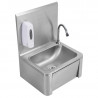 Stainless Steel Knee-Operated Hand Wash - Dynasteel