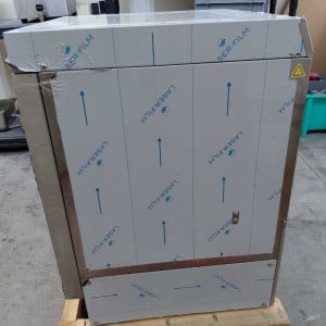 Professional Dishwasher with Rinse Aid and Detergent Dispenser and Drain Pump - 50 x 50 cm - Dynasteel