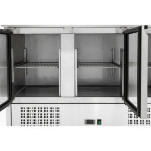 Saladette Compacte 3 Ustega - Libiseva Kaasiga - Dynasteel