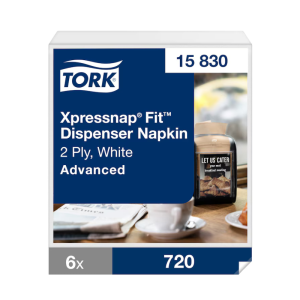 Valged Xpressnap Fit® Tork paberisalvrätikud - komplektis 4320 tk, esmaklassiline kvaliteet