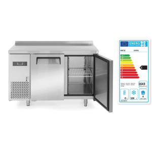 Counter freezer with two doors Kitchen Line 220L - Brand HENDI - Fourniresto