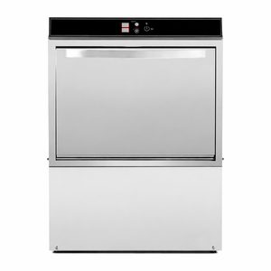 Professionaalne Nõudepesumasin Loputusvedeliku ja Pesuvahendi Doseerija ning Tühjenduspumbaga - 50 x 50 cm - Dynasteel