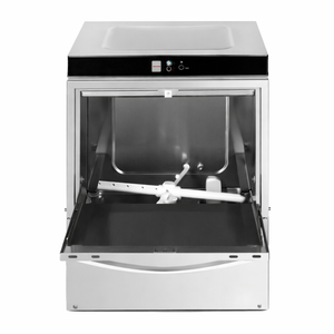 Professionaalne Nõudepesumasin Loputusvedeliku ja Pesuvahendi Doseerija ning Tühjenduspumbaga - 50 x 50 cm - Dynasteel