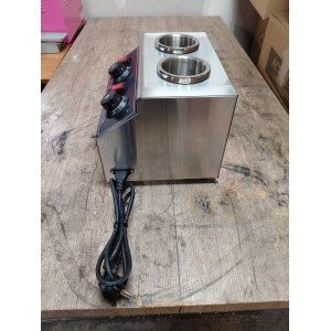 Chauffe Chocolat Double Dynasteel - Ideaalne toitlustusspetsialistidele