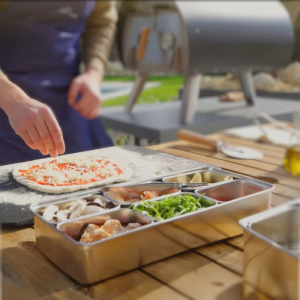 Jaapani roostevabast terasest kast 5 mahutit - Professionaalne köögikorraldus