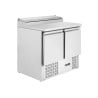 Star Refrigerated Saladette - 2 Doors with Opening Top