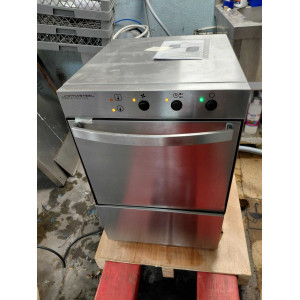 Professionaalne Nõudepesumasin Loputusvedeliku ja Pesuaine Doseerijaga - 40 x 40 cm - Dynasteel