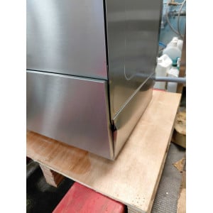 Professionaalne Nõudepesumasin Loputusvedeliku ja Pesuaine Doseerijaga - 40 x 40 cm - Dynasteel