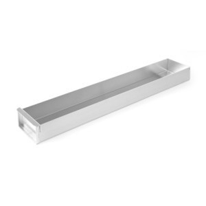 Küpsetusplaat eemaldatava külgpaneeliga - 580 x 100 mm - HENDI