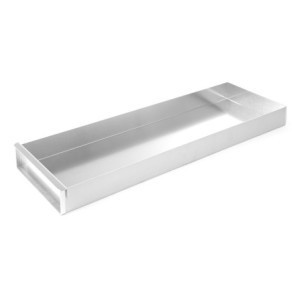Küpsetusplaat eemaldatava külgpaneeliga - 580 x 200 mm - HENDI
