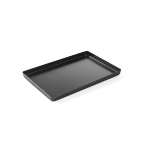 Esitlustaldrik maiustuste jaoks must - 300 x 200 mm - HENDI