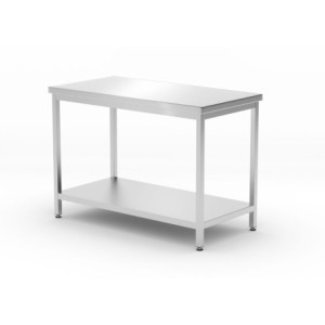 Profi Line kesklaud riiuliga - L 1200 x S 600 mm - HENDI