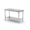 Table Centrale Profi Line avec Étagère - L 1400 x P 600 mm - HENDI
