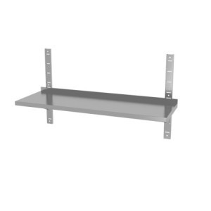 Reguleeritav seinariiul 2 kanduriga - L 1400 x 300 mm - HENDI