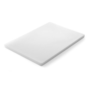 Lõikelaud 450 x 300 mm - Valge - HENDI