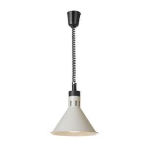 Lampe Chauffante Conique Réglable - Valge - HENDI