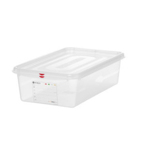 Bac GN 1/1 Läbipaistev PP - 21 L - HENDI