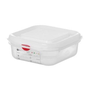 Bac GN 1/6 Läbipaistev PP - 1,1 L - HENDI