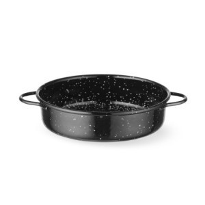 Plat de Cuisson Fuente Émaillé - ø 160 mm - HENDI