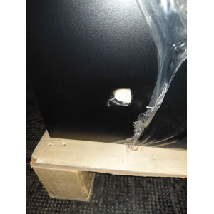 Tagapaneeliga külmik - 3 klaasist hingedega ust - 328 L - Dynasteel