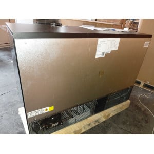 Tagapaneeliga külmik - 3 klaasist hingedega ust - 328 L - Dynasteel