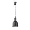 Lampe Chauffante Cylindrique Noire Réglable - HENDI