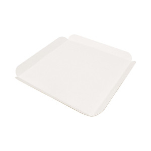 Karré Rainés en Carton 250 g/m² - 15 x 15 cm - Partii 250 - FourniResto
