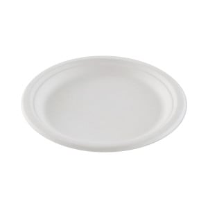 Ümmargune taldrik - Taimne kiud - 230 x 20,6 mm - Komplekt 50 - FourniResto