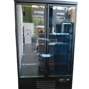 Positiivne jahutuskapp 2 musta ust - 1000L | CombiSteel